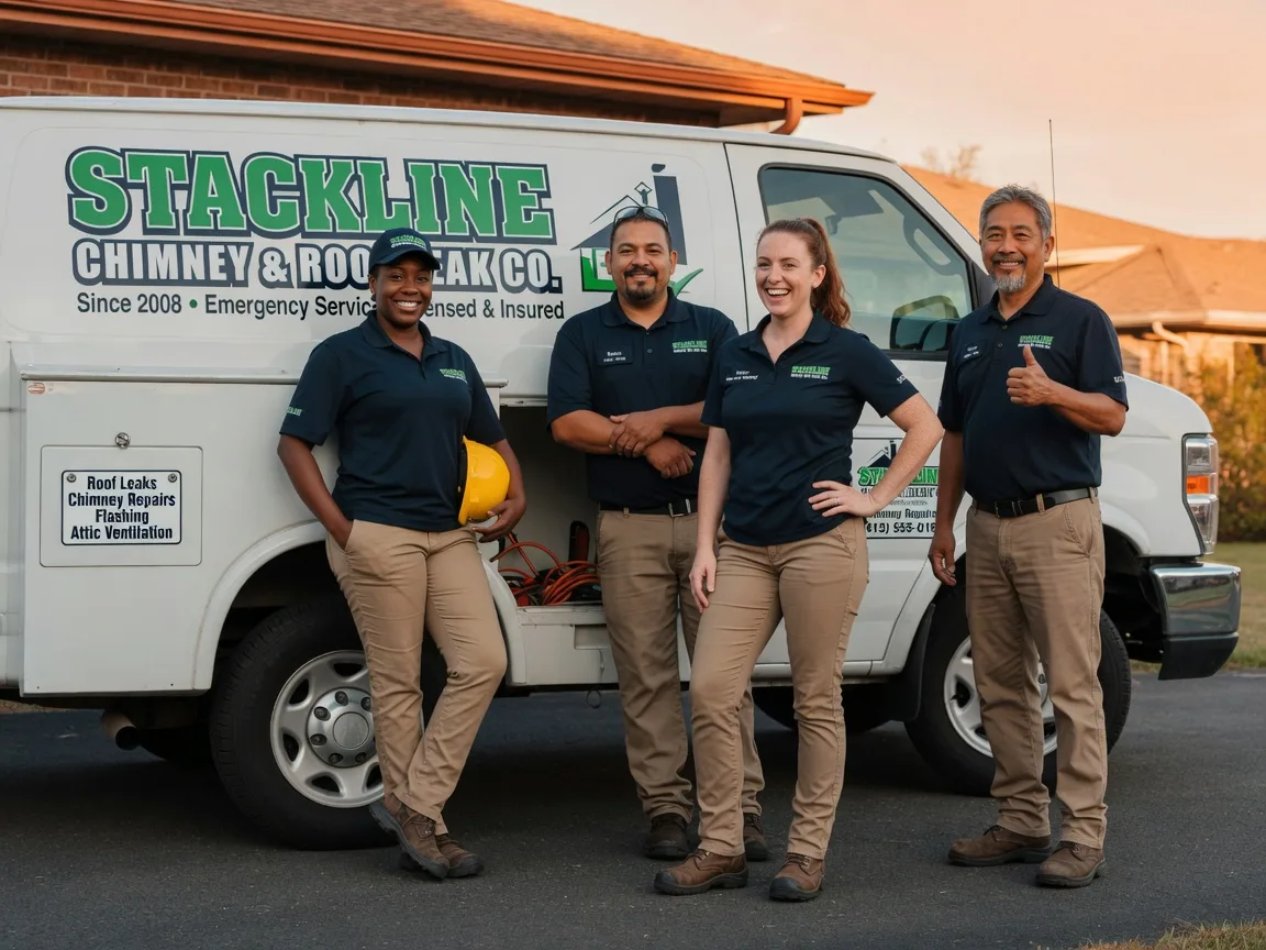 Chimney flashing repair company in Marseilles, IL